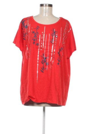 Damen Shirt Paola, Größe 3XL, Farbe Rot, Preis 12,99 €