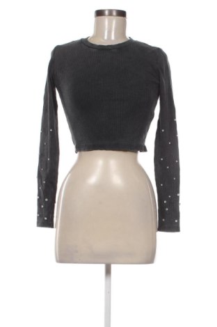 Дамска блуза Zara, Размер M, Цвят Сив, Цена 14,31 €