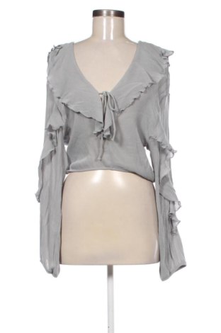 Bluzka damska Zara, Rozmiar S, Kolor Szary, Cena 72,99 zł