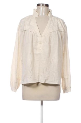 Дамска блуза Zara, Размер M, Цвят Екрю, Цена 14,31 €
