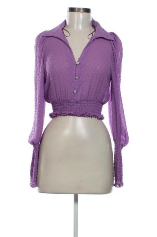 Дамска блуза Zara, Размер XS, Цвят Лилав, Цена 14,00 €