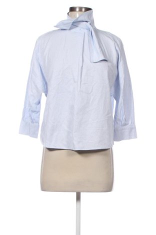 Дамска блуза Zara, Размер XS, Цвят Син, Цена 15,84 €, #136553480
