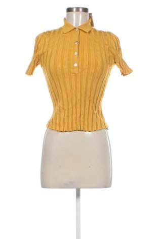 Дамска блуза Zara, Размер S, Цвят Жълт, Цена 10,73 €