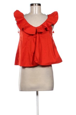 Damen Shirt Zara, Größe M, Farbe Orange, Preis 10,17 €