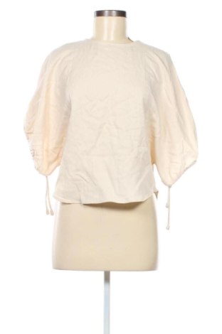 Дамска блуза Zara, Размер M, Цвят Бежов, Цена 10,16 €