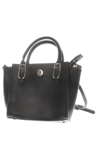 Дамска чанта Tommy Hilfiger, Цвят Черен, Цена 94,58 €, #136055653