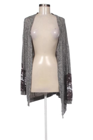 Damski kardigan Bershka, Rozmiar L, Kolor Szary, Cena 79,15 zł