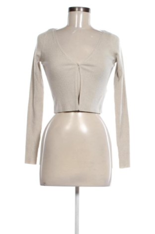 Дамска жилетка Bershka, Размер S, Цвят Бежов, Цена 15,00 €