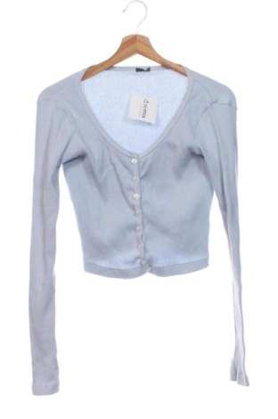 Damen Strickjacke Brandy Melville, Größe M, Farbe Blau, Preis 15,00 €