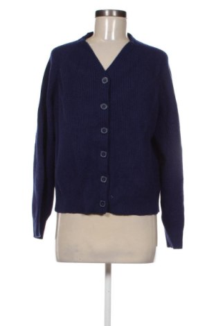 Дамска жилетка Pull&Bear, Размер XL, Цвят Син, Цена 24,03 €