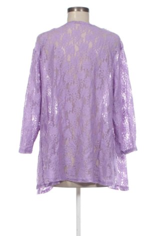 Damski kardigan SHEIN, Rozmiar 4XL, Kolor Fioletowy, Cena 78,99 zł