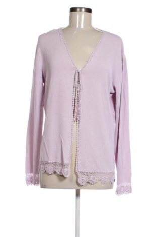 Damen Strickjacke Viyella, Größe L, Farbe Lila, Preis 31,70 €