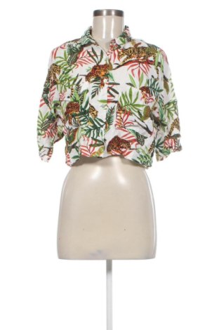 Damenbluse Bershka, Größe L, Farbe Mehrfarbig, Preis 16,99 €