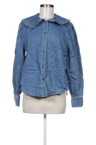 Дамска риза H&M, Размер M, Цвят Син, Цена 13,29 €