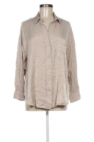 Γυναικείο πουκάμισο H&M, Μέγεθος L, Χρώμα  Μπέζ, Τιμή 15,99 €
