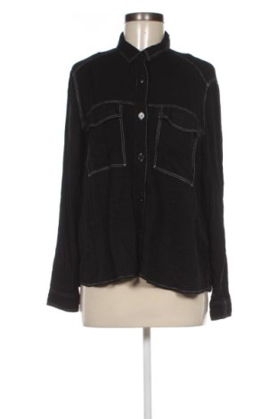 Cămașă de femei H&M Divided, Mărime L, Culoare Negru, Preț 79,99 Lei