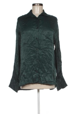 Cămașă de femei Mango, Mărime M, Culoare Verde, Preț 85,99 Lei