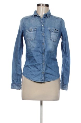 Дамска риза Pepe Jeans, Размер S, Цвят Син, Цена 28,20 €, #136490138