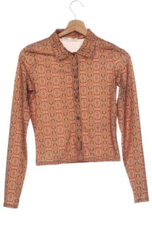 Дамска риза Pull&Bear, Размер XS, Цвят Многоцветен, Цена 13,29 €