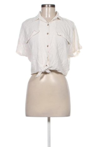 Damenbluse Pull&Bear, Größe L, Farbe Ecru, Preis 13,00 €