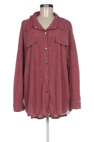 Dámská košile  SHEIN, Velikost 4XL, Barva Popelavě růžová, Cena  379,00 Kč