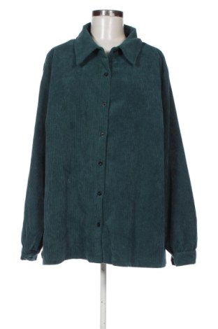 Cămașă de femei SHEIN, Mărime 3XL, Culoare Verde, Preț 66,63 Lei