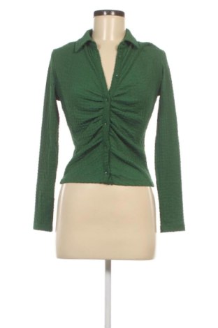Дамска риза Stradivarius, Размер M, Цвят Зелен, Цена 13,29 €