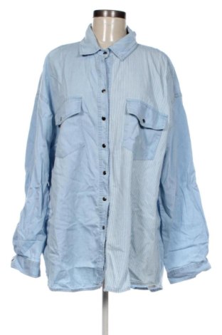 Damenbluse Unbranded, Größe 3XL, Farbe Blau, Preis 13,00 €