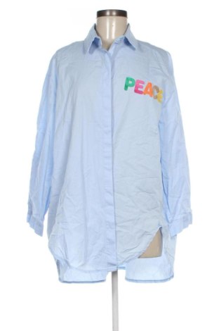 Дамска риза Unbranded, Размер XXL, Цвят Син, Цена 13,29 €