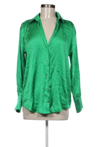 Γυναικείο πουκάμισο Zara, Μέγεθος XL, Χρώμα Πράσινο, Τιμή 31,65 €