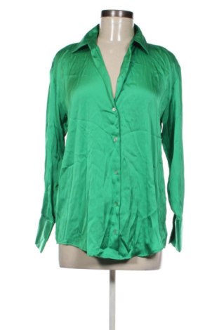 Дамска риза Zara, Размер L, Цвят Зелен, Цена 31,65 €