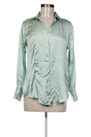 Дамска риза Zara, Размер L, Цвят Зелен, Цена 31,65 €