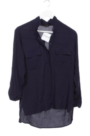 Γυναικείο πουκάμισο Zara, Μέγεθος XS, Χρώμα Μπλέ, Τιμή 16,99 €
