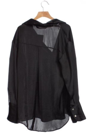Γυναικείο πουκάμισο Zara, Μέγεθος XS, Χρώμα Μαύρο, Τιμή 14,00 €