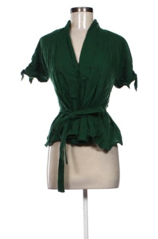 Damenbluse Zara, Größe S, Farbe Grün, Preis 13,79 €