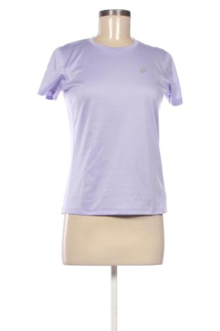 Γυναικείο t-shirt ASICS, Μέγεθος S, Χρώμα Βιολετί, Τιμή 14,00 €