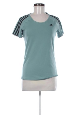 Damen T-Shirt Adidas, Größe S, Farbe Grün, Preis 17,99 €