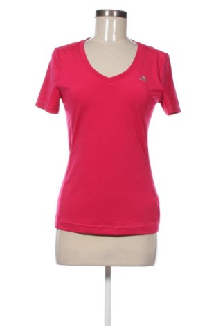 Γυναικείο t-shirt Adidas, Μέγεθος S, Χρώμα Ρόζ , Τιμή 16,99 €