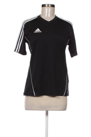 Damen T-Shirt Adidas, Größe M, Farbe Schwarz, Preis 17,99 €
