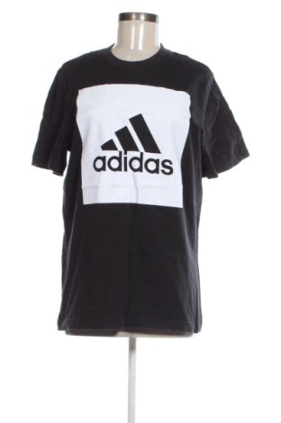 Damen T-Shirt Adidas, Größe M, Farbe Schwarz, Preis 13,79 €