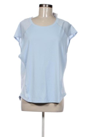Γυναικείο t-shirt Adidas, Μέγεθος L, Χρώμα Μπλέ, Τιμή 16,99 €
