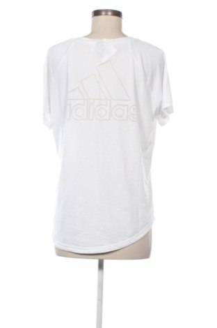Γυναικείο t-shirt Adidas, Μέγεθος L, Χρώμα Λευκό, Τιμή 16,99 €