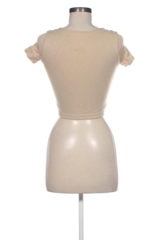 Γυναικείο t-shirt Amisu, Μέγεθος XS, Χρώμα  Μπέζ, Τιμή 10,99 €