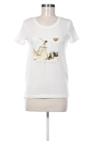 Γυναικείο t-shirt Calliope, Μέγεθος S, Χρώμα Λευκό, Τιμή 10,99 €