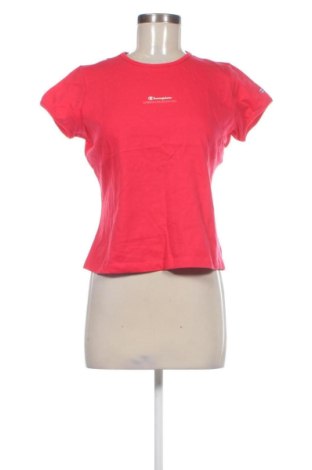 Γυναικείο t-shirt Champion, Μέγεθος M, Χρώμα Ρόζ , Τιμή 11,99 €