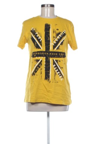 Γυναικείο t-shirt Clayton, Μέγεθος S, Χρώμα Κίτρινο, Τιμή 10,99 €