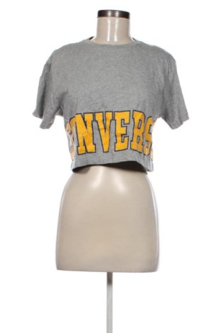 Damen T-Shirt Converse, Größe M, Farbe Grau, Preis 17,99 €