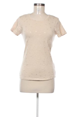 Damen T-Shirt Cotton Club, Größe S, Farbe Beige, Preis € 11,99