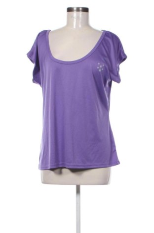 Γυναικείο t-shirt Crivit, Μέγεθος XL, Χρώμα Βιολετί, Τιμή 8,99 €