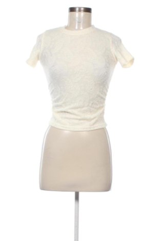 Γυναικείο t-shirt DAZY, Μέγεθος S, Χρώμα Εκρού, Τιμή 10,99 €
